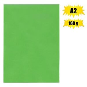 Art+craft board a2 160g sheet green br