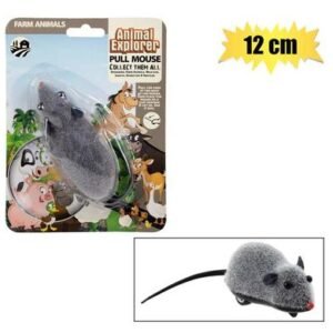 Animals mouse pull line 12cm