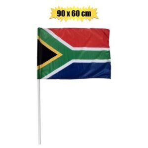 Flag south africa 90x60cm with dowel