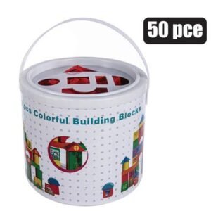 Edu blocks wooden 50pc