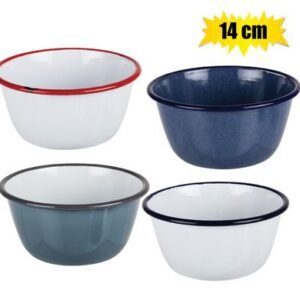 Pudding basin 14cm enamel
