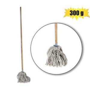 Mop cotton head 300g 1.2m handle