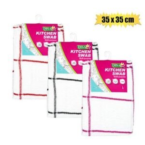 Swab cotton 35x35cm jacquard