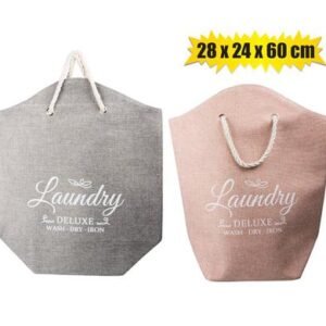 Laundry bag 28x24x60cm rope handles