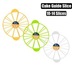 Cake slice guide plastic