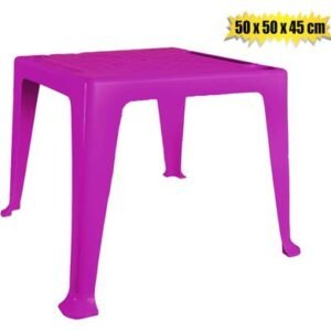 Table kiddies 50x50x45cm - magenta