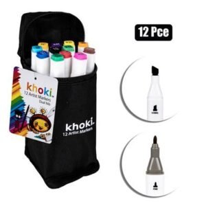 Art+craft dual nib artist markers 12pc