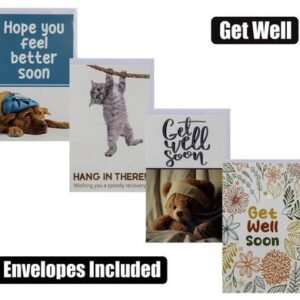Card & envelope moment get well