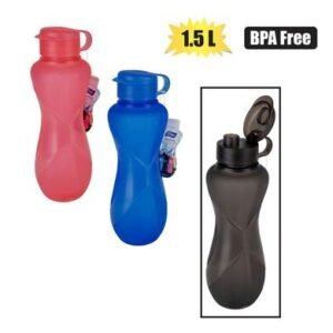 Water bottle pl 1.5l frosted