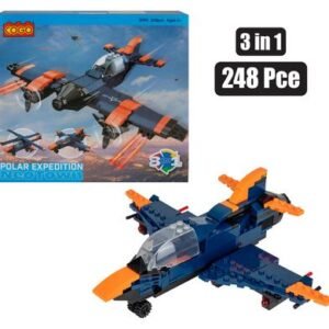 Building blocks cogo aircraft 248pcs